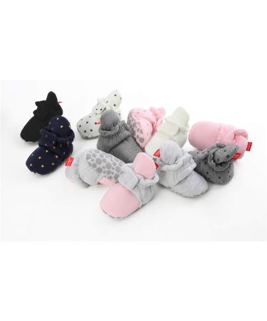 EDOTON Unisex Newborn Winter Boots - Warm & Non-Slip Booties for 0-6 Months - Light Gray - Buy Online on GoSupps.com