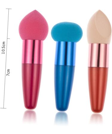 Housoutil 9 Pcs Makeup Brush Sponges Sponge Brush Concealer Brush Contour Brush Lip Brush Travel Major - Buy Online on GoSupps.com