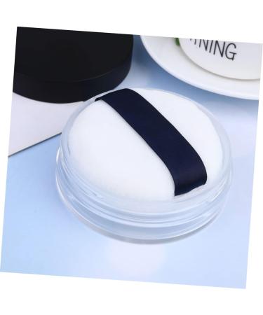 FOMIYES Powder Puff Case Cosmetic Powder Containers Black Cosmetic Containers Makeup Containers - Buy Online on GoSupps.com