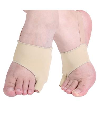Toothbace Tailor's Bunion Corrector Pads with Gel Cushion Pinky Toe Separator Straightener Protector Sleeve Shield Spacer Cover Guard for Pain Relief (1 Pair (Pack of 1))