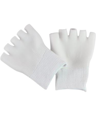FRCOLOR 3 Pairs Heel Sleeves for Cracked Heels Toe Spacers Toe Spreader Gel Toe Protector Big Toe Separators Thumb Bunion Corrector Bunion Straightener Moisturizing White Sock - Buy Online on GoSupps.com