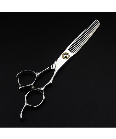 Hair Cutting Scissors 6 Inch Professional Japan 440c Scissor Bearing Hair Cutting Scissors Curved Thinning Barber Haircut Shears Hairdresser Scissors Set - Buy Online on GoSupps.com