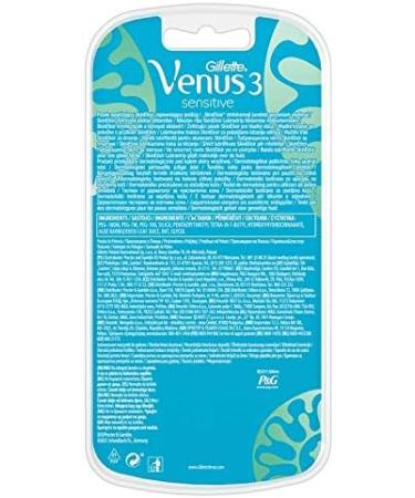 Gillette Venus 3 Sensitive Disposable Razors for Women - Pack of 2 | Comfort Blades | Perfect Mother's Day Gift - Buy Online on GoSupps.com