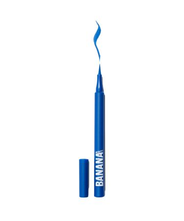 Banana Beauty Eyeliner Helles Blue (Take A Risk)-Waterproof make-up with up to 14 hours of stop-precise application-vegan & cruelty-free-dermatologically tested take a risk 1 ml (1 Pack)