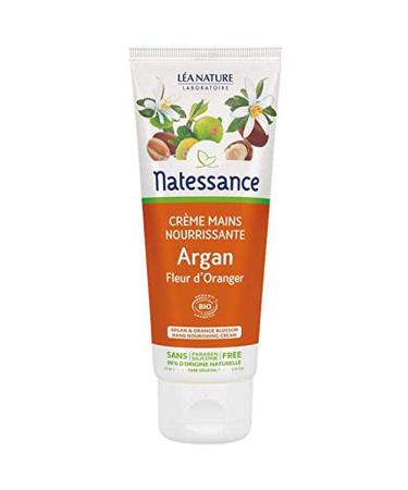Natessance Argan Nourishing Hand Cream Orange Blossom 75 ml