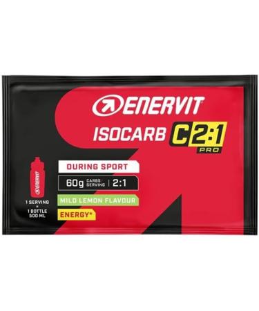 Enervit Sport Isocarb 2:1 Lemon Instant Drink Lemon Flavour 65g - Buy Online on GoSupps.com