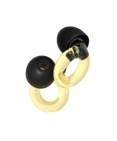 Loop Engage Earplugs for Conversation Low-Level Noise Reduction with Clear Speech Social Gatherings Noise Sensitivity & Parenting 8 Ear Tips in XS/S/M/L - SNR 16 dB Coverage - Gold
