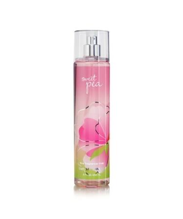 Bath & Body Works Sweet Pea Fine Fragrance Mist 8 oz (packaging varies) sweet pea 8 Fl Oz (Pack of 1)
