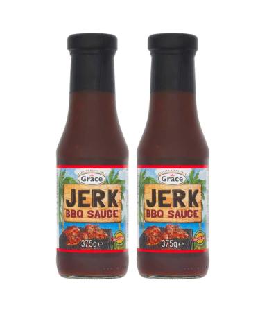 Grace Jerk BBQ Sauce 375g - Pack of 2