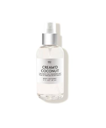 Cream'd Coconut Fine Fragrance Mist 4 Fl Oz 118 mL - an Irresistible Blend of Coconut Milk Fresh Coconut Cashmere and Vanilla Noir - Buy Online on GoSupps.com