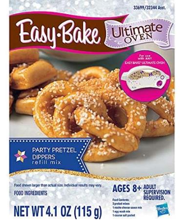 InterC Set of 3 Easy-Bake Oven Mix Refills - Party Pretzel Dippers, Red Velvet & Strawberry Cakes, Chocolate Chip & Sugar Cookies - Buy Online on GoSupps.com