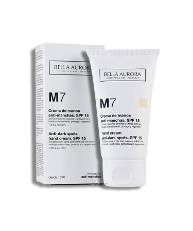 M7 Crema De Manos Anti-Manchas SPF 15 - 75 ml | Suitable for All Skin Types | International Shipping Available - Buy Online on GoSupps.com