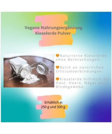 Silica Powder 250g - Barbara Seitz | Finely Ground Silicon for Skin Hair & Strong Nails - Buy Internationally - Buy Online on GoSupps.com