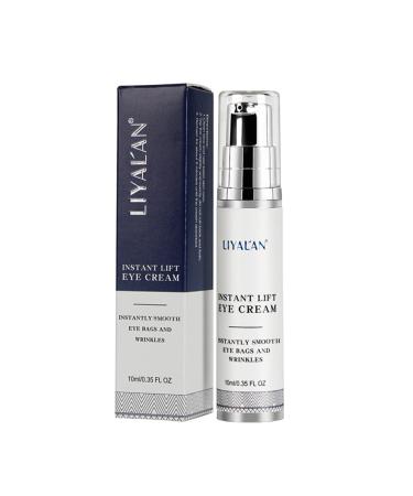 LIYALAN Instant Eye Bag Removal Eye Cream for Anti-Puffiness Anti-wrinkle Deep moisturizer Nourishing Dark Circles Anti aging Collagen Eyecream