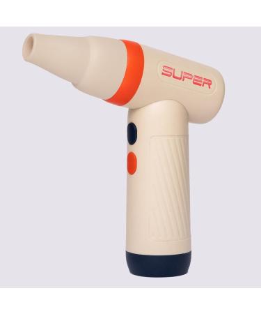 JAYIOLA Travel Hair Dryer Fast Drying USB Rechargeable Powerful 3 Gears Settings for Art Painting Outdoor Hotel Salon Holiday Gift orange - Buy Online on GoSupps.com