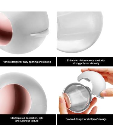 Reusable Gel Lint Roller - Washable Mini Dust Remover for Travel | Portable Travel-Friendly & Dustproof (White) - Buy Online on GoSupps.com