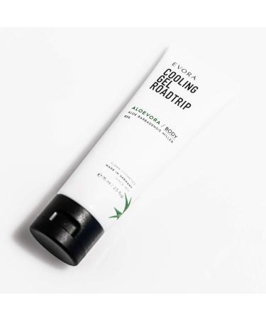 EVORA Aloevora Cooling Gel - Soothing Aloe Vera After Sun Skin Care with Panthenol - 75ml | International Shipping - Buy Online on GoSupps.com