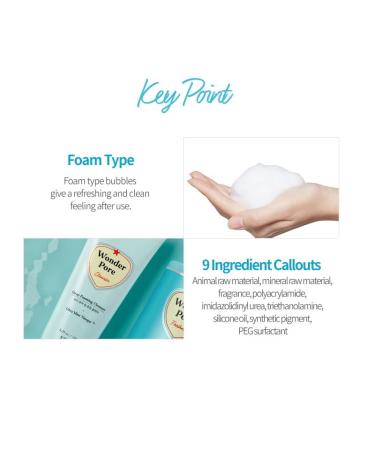 Etude Wonder Pore Cleanser 150g | Kbeauty Deep Foam Cleanser | Balance Sebum, Clean Pores | Ultra Mint Vinegar | Sensitive Skin | 21AD - Buy Online on GoSupps.com