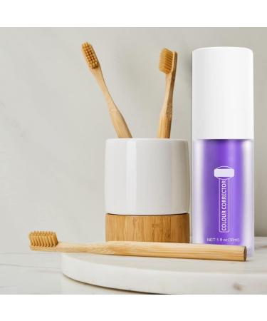 Whitening Toothpaste - Purple Formula for Teeth Whitening Deep Stain Removal from Coffee & Smoking - Shop Now for Bright White Teeth - Buy Online on GoSupps.com