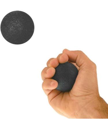 NRS Healthcare Hand and Wrist Gel Exercise Ball - Firm Resistance Black - Buy Online on GoSupps.com