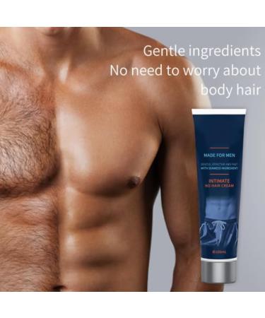 Cr me D pilatoire Homme Cr me pilation Douce pour Corps Poitrine Dos Jambes et Aisselles Formule Non Irritante Peau Lisse et Soin Quotidien 100ml - Buy Online on GoSupps.com