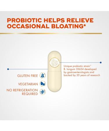 Align Probiotic Bloating Relief + Food Digestion Probiotics for Women and Men #1 Doctor Recommended Brand Promotes Digestive Health and Helps Support the Metabolism of Food* 28 Capsules - Buy Online on GoSupps.com
