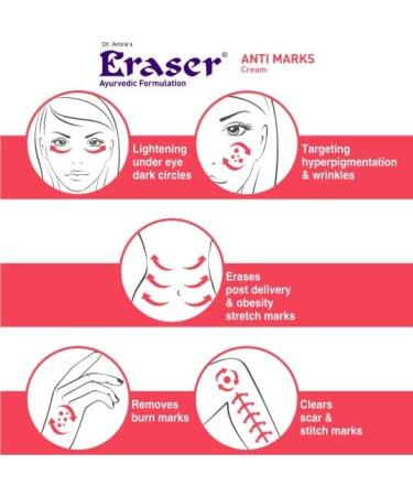 2 x Ayurvedic Skin Cream - Anti-marks Stretch Scar Burn Marks Dark Circles Wrinkles - 100% Natural Formula - Buy Online on GoSupps.com