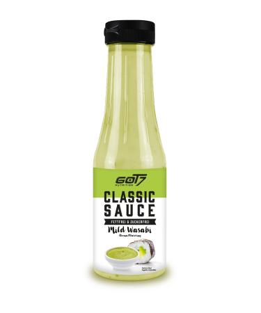 GOT7 Classic sauce - sauce calorie -free salad grill and spice sauce - perfect for losing weight (mild wasabi 350ml) mild wasabi 350 ml (1 Pack)