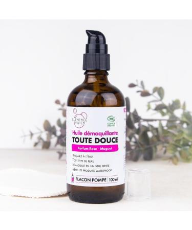 Cl mence & Vivien 2 x Soft Rinsable Make-Up Remover Oil - Lily of the Valley Pink