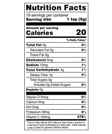 Terrasoul Superfoods Organic Camu Camu Powder 3.5 Oz - Raw Vitamin C for Immune Support - Buy Online on GoSupps.com