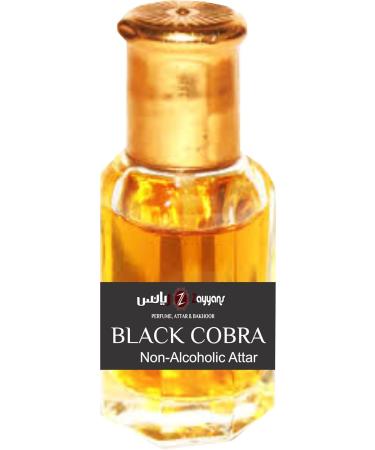 BLACK COBRA NON ALCOHOLI ATTAR/PERFUME OIL 3 ML 0.1 Fl Oz (Pack of 1) - Buy Online on GoSupps.com