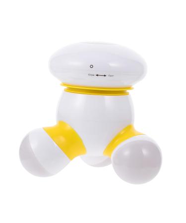 TOVINANNA 1 Piece Massager Body Massager Massage Instrument For The 9.5X9.5cm Yellow