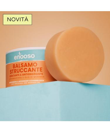  ENOOSO Enooso - Waterproof Face & Eye Makeup Remover Butter Immediate Relief & Antioxidant Moisturizing Solid Conditioner with Bakuchiol Vitamin E Moringa Oil & Coconut Skins - Buy Online on GoSupps.com
