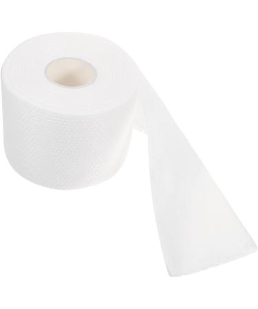 FOMIYES Face Towel 1 Roll Facial Cotton Tissue Cotton Wipes Disposable Cleaning with Drawstring Bag Drying Face Wipes Washcloths Makeup Facial Soft Cloth Face Towel for Drying Face - Buy Online on GoSupps.com
