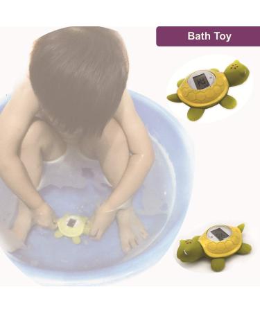 Digital Bath Thermometer & Room Thermometer - BPA Free, Waterproof, Floating Baby Turtle Toy - Buy Online on GoSupps.com