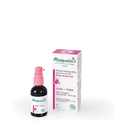 Mosqueta's Wild Rosehip Oil from Chile + Damascus Rose