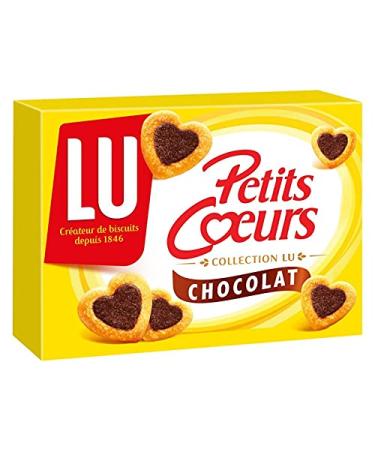 LU PETITS COEURS Small Hearts Chocolate 125 g Pack of 3