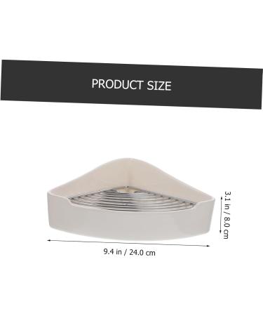 CIYODO Small Pet Ceramic Toilet Rats Hamster Litter Pan Bunny Cage Toilet Hamster Potty Rabbit Training Potty Small Pet Cage Supply Hamster Toilet Dog Toilet Indoor Pet Potty Rabbit Potty 24x18.5cm White - Buy Online on GoSupps.com