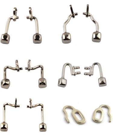 SBTRKT 100 Pieces Metal Glasses Frame Cushion Arms - Premium Glasses Accessories & Nasal Cushion Holder (Color D) for Repair - Buy Online on GoSupps.com