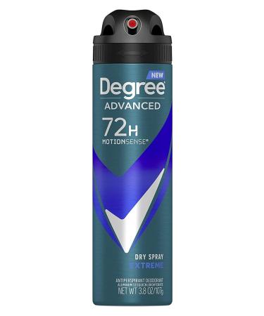 Degree Deodorant 3.8 Ounce Mens Dry Spray Extreme (113ml) (6 Pack) - Buy Online on GoSupps.com