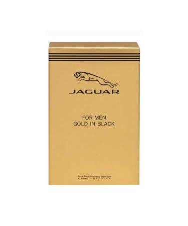 Jaguar Gold In Black by Jaguar Eau De Toilette Spray 3.4 oz for Men - Buy Online on GoSupps.com
