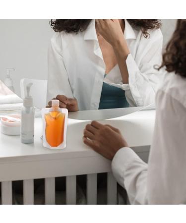 Beaupretty 1 Set Flap Lotion Bag Refillable Travel Pouches Toiletry Cosmetic Containers Liquid Pouch Travel Make up Bag Travel Pouches for Toiletries Liquid Clamshell Funnel The Pet Filling - Buy Online on GoSupps.com