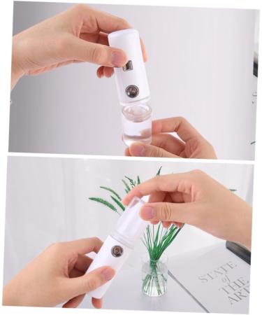 Beavorty Mini Vaporisateur Facial Portable Brume Nano Pour Hydratation Peau Design Ergonomique Et Automatique Blanc moyen Blanc - Buy Online on GoSupps.com