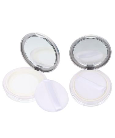 Didiseaon 8pi ces Bo te Portable Avec lastique Et Miroir Bo te De Rechargeable Pour Maquillage Pour Fond De Teint Et Blush