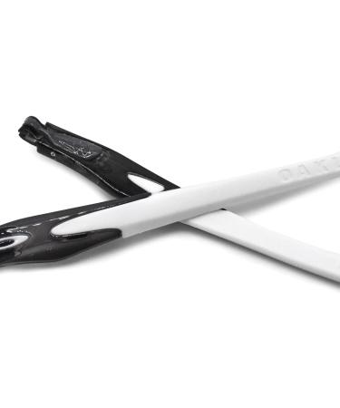 SOODASE 2 Pairs Rubber Replacement Legs for Oakley Crosslink Sweep/Switch - Clear Black Frame Yellow/White - Buy Online on GoSupps.com