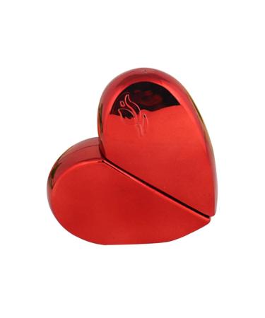 Beavorty water Refillable Perfume Heart Shape Perfume Bottle plastic spray container mini perfumes perfume mini liquid containers mini perfume bottle Metal travel spray bottle medium Red