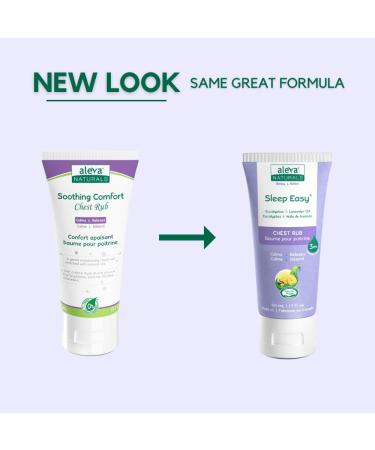 Aleva Naturals Soothing Chest Rub for Babies 1.7 Fl Oz | Eucalyptus & Lavender Oils | Gentle Relief for Stuffy Noses - Buy Online on GoSupps.com