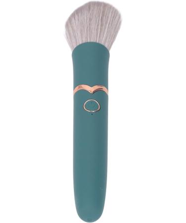 Electric Makeup Brush Ergonomic Grip 10 Levels Quiet Blush Brush Portable for Contouring for Highlighting (Green) - Buy Online on GoSupps.com
