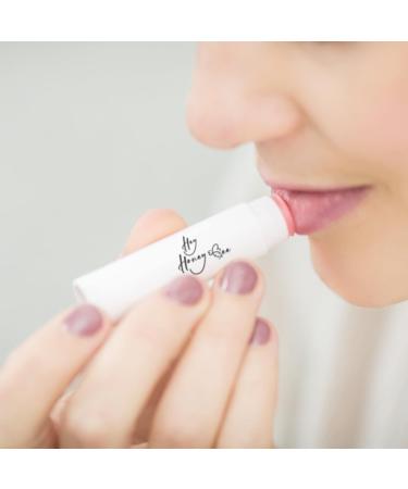 HEY HONEY BEE100% Natural Beeswax Lip Balm for Dry & chapped Lips | moisturizing Lip Care with Beeswax Vitamin E & Shea Butter almond oil coconut oil | Women & Men 20 g - Buy Online on GoSupps.com