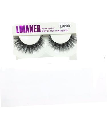 minkissy Pair Long Thick Eyelashes Fake Eyelash False Eyelash Fake Lashes Natural 3d - Buy Online on GoSupps.com